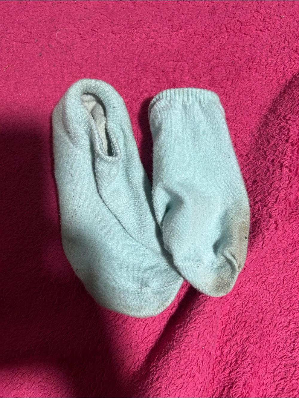 Light Blue Baby Socks - Cozy Soft Pair